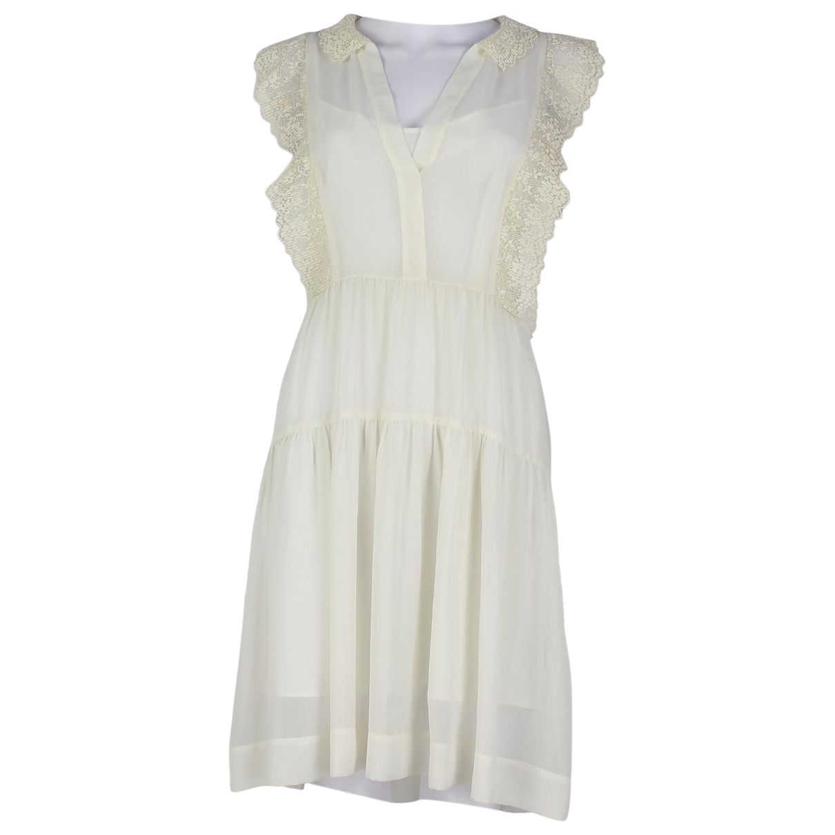 Dress Sandro Ecru size S International 